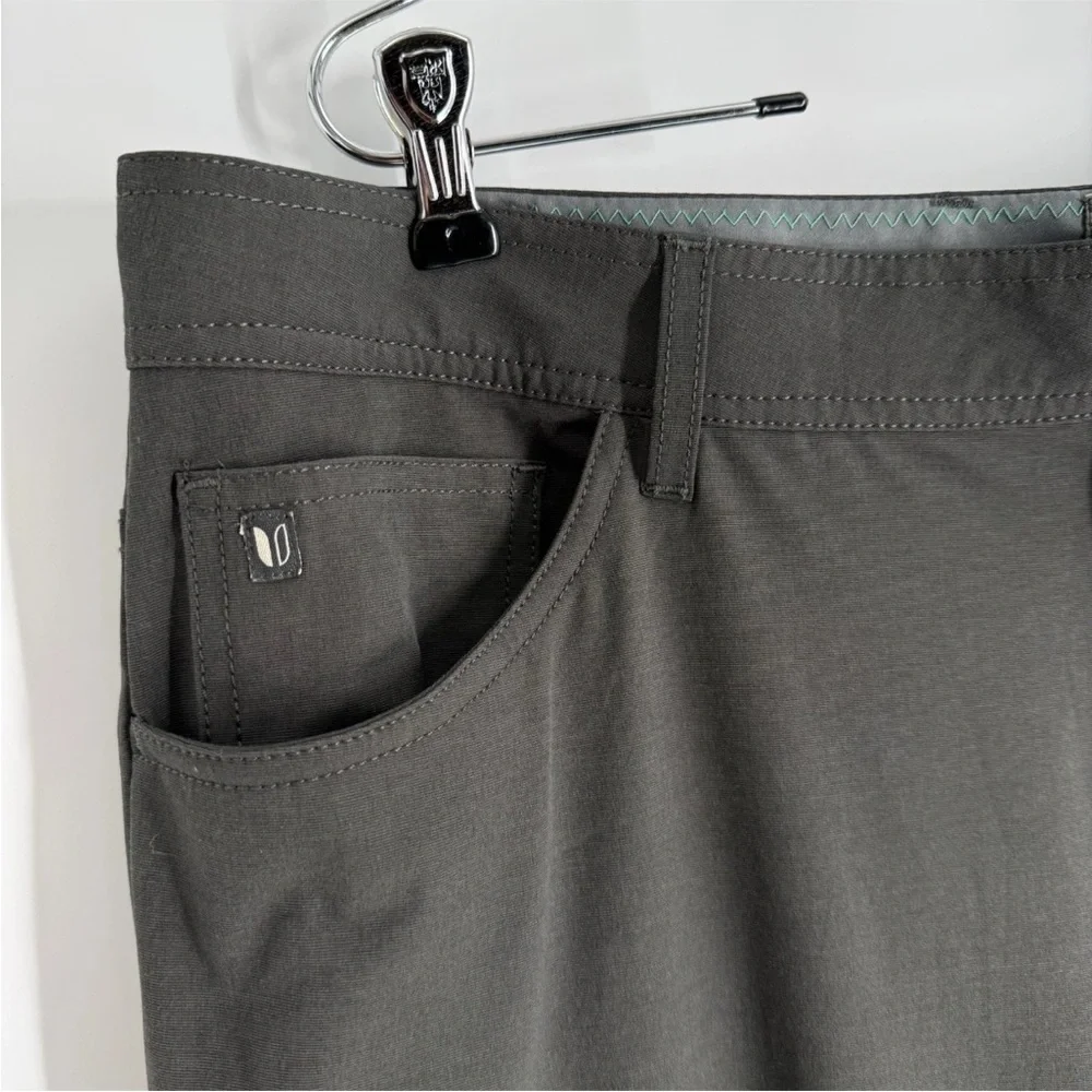 LinkSoul Boardwalker Pants Mens Size 38x32 Gray Stretch Performance Fabric Golf